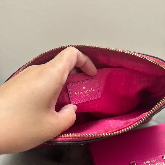 Kate Spade Fuchsia Crossbody Bag and Wallet - Picture 5 of 6
